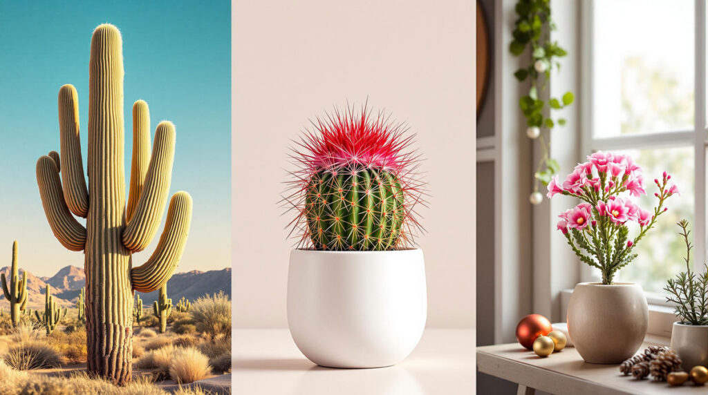 Collage Showcasing the Diversity of Cacti 1200